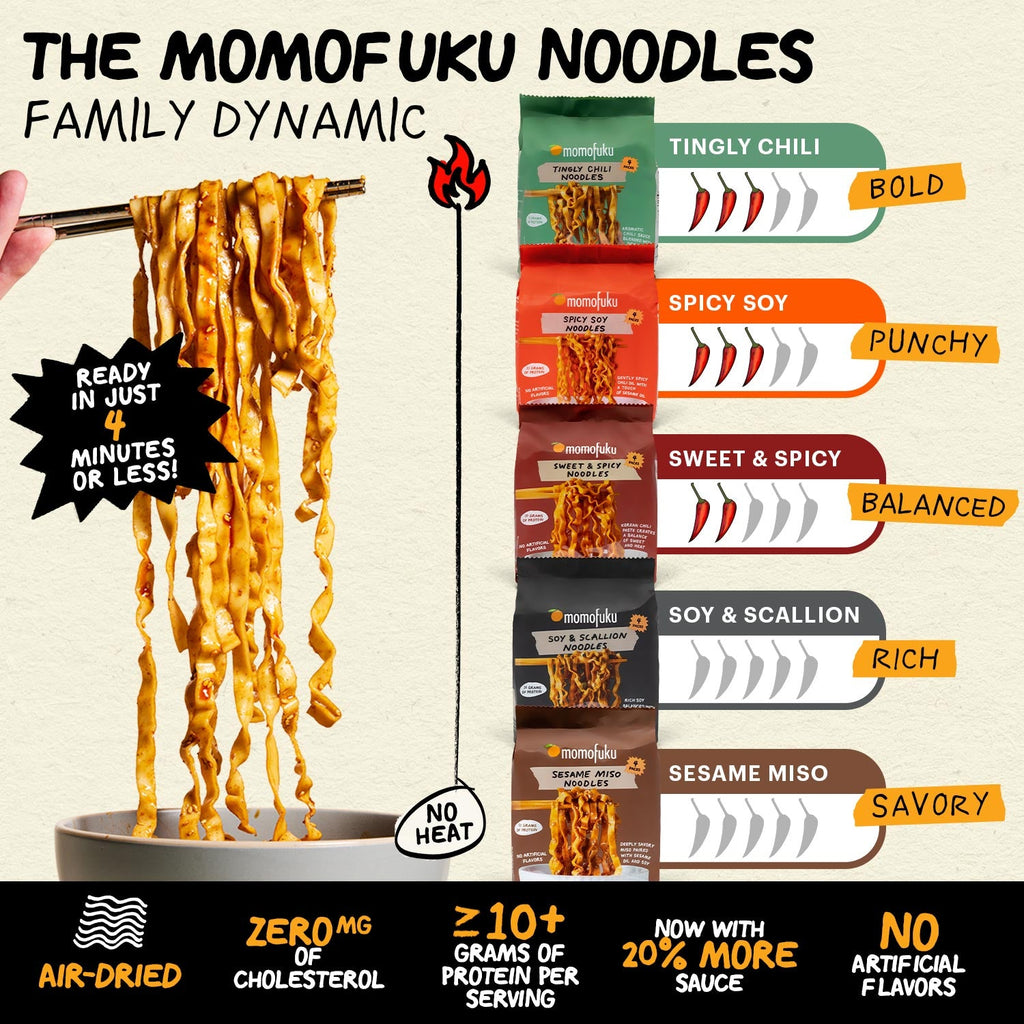 Spicy Soy Noodles | 24 Packs